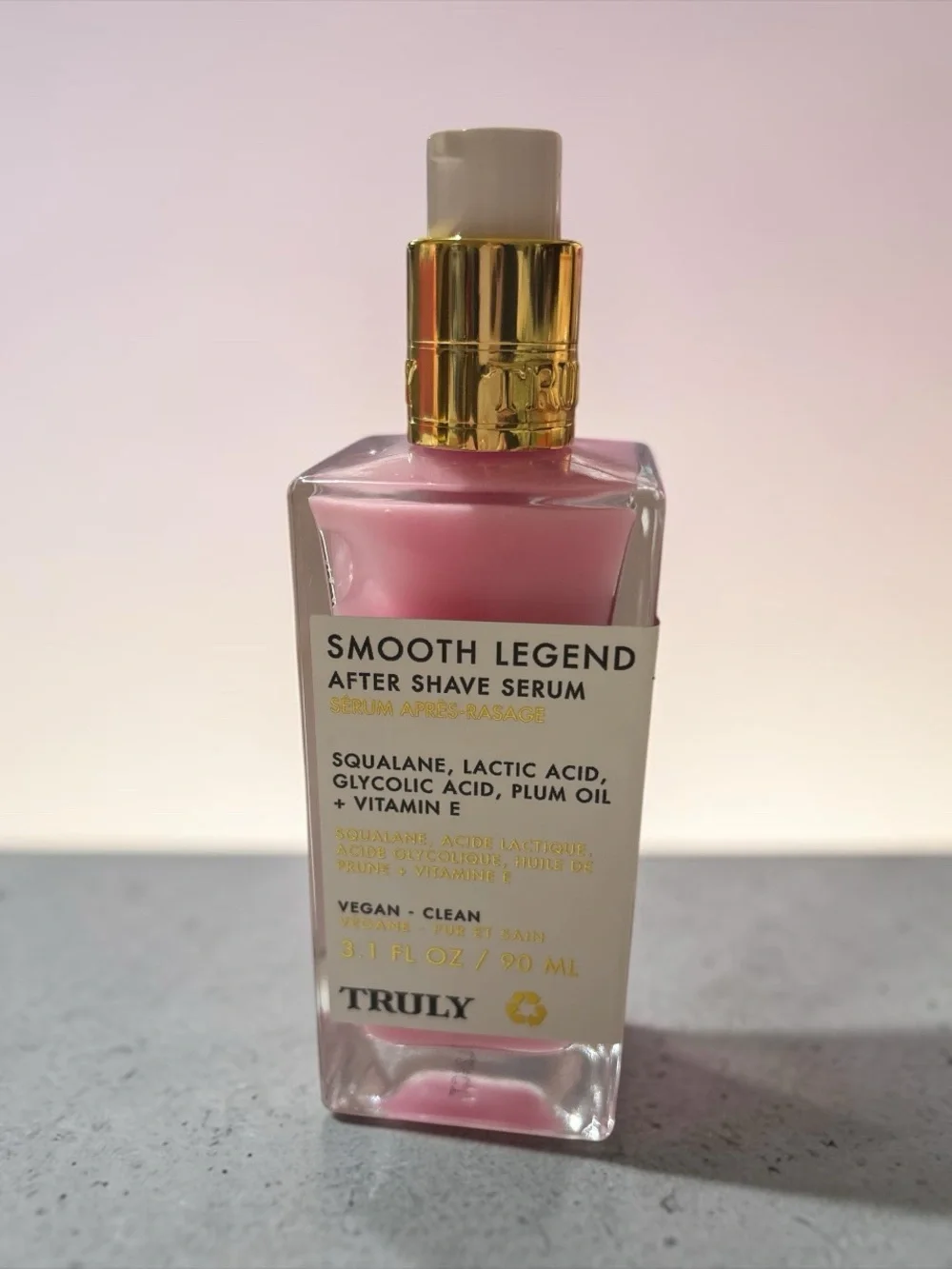 Brand NEW! Truly Smooth Legend After Shave Serum -3.1 FL OZ/90 ML